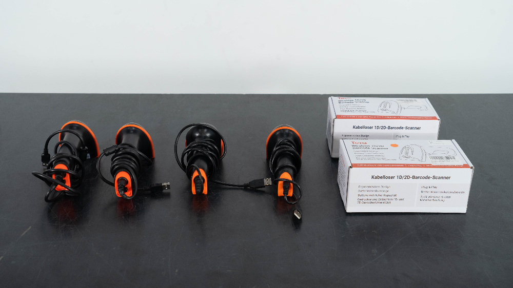 Image of Lot of 6 Tera Wireless Barcode Scanners